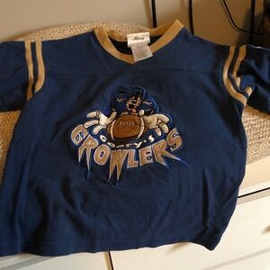 Disney Blue and Gold Goofy Kids Tee